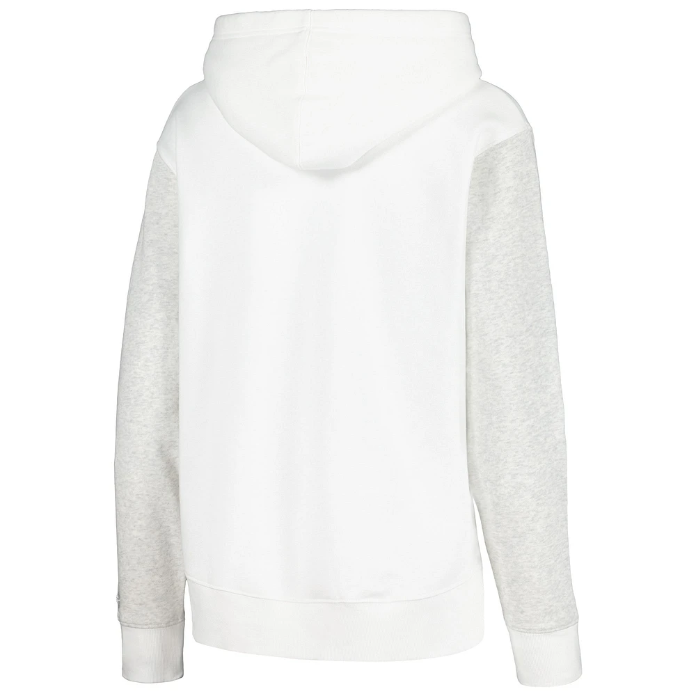 Sweat à capuche Under Armour Maryland Terrapins All Day pour femme, blanc