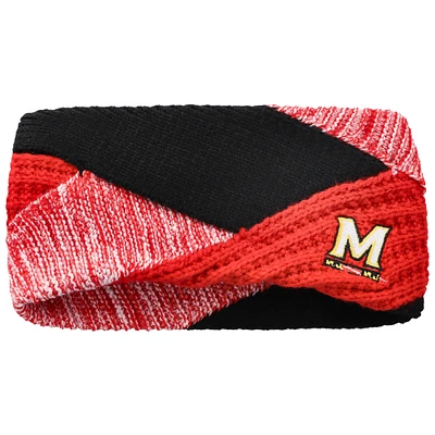 Bandeau croisé ZooZatz Maryland Terrapins pour femme