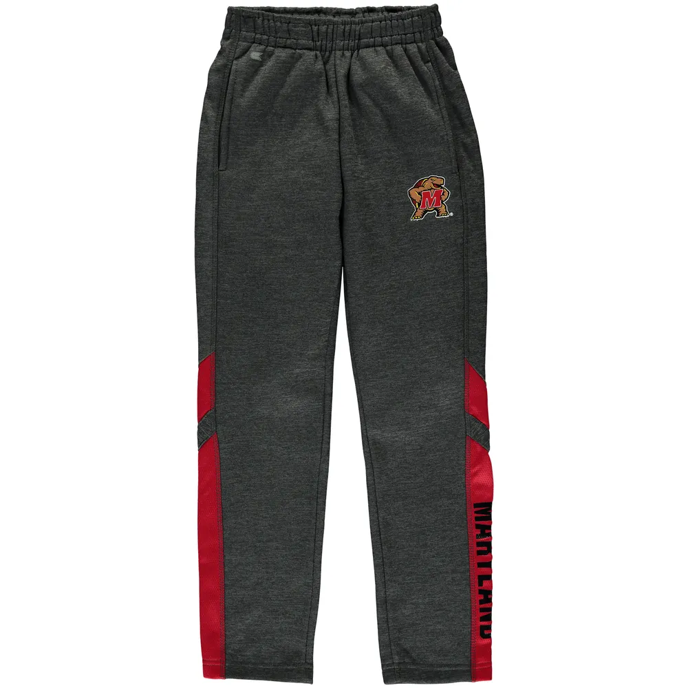 Men's Colosseum Red Louisville Cardinals Fleece Pants