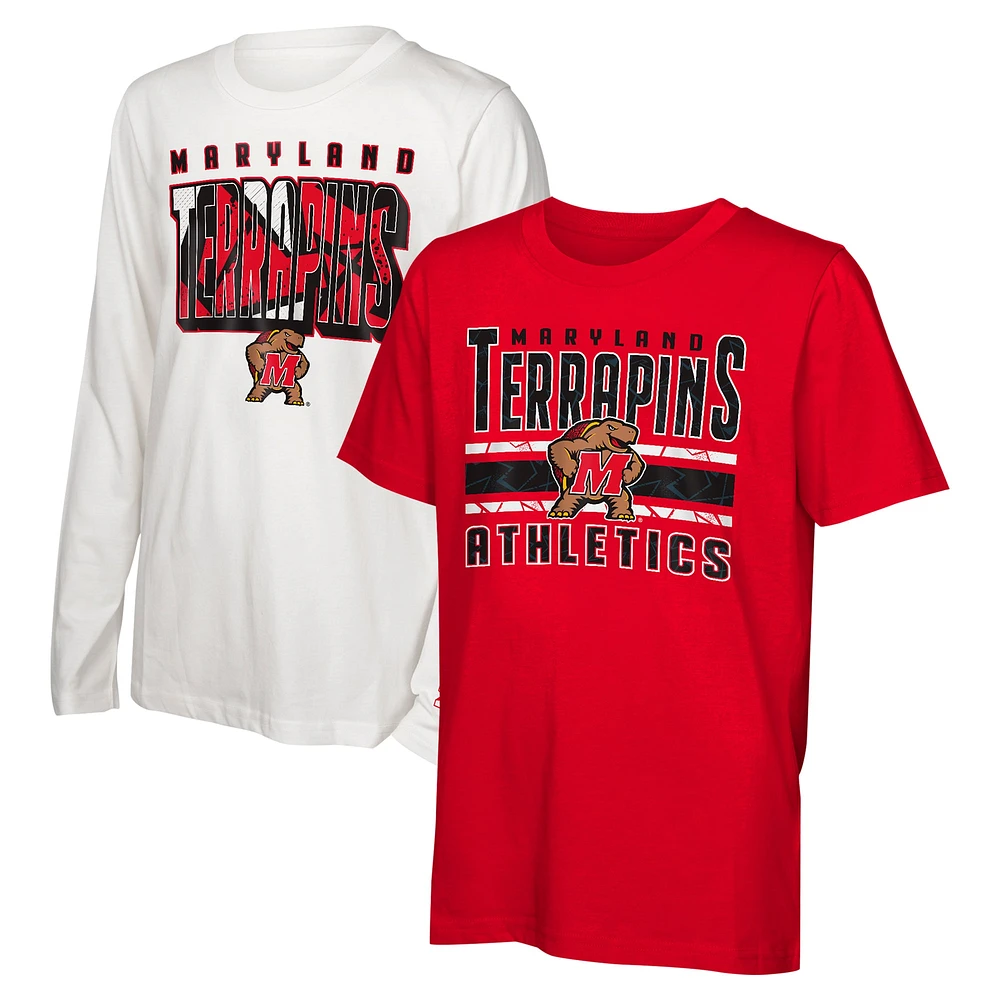 Ensemble de t-shirts the Mix pour jeunes Maryland Terrapins