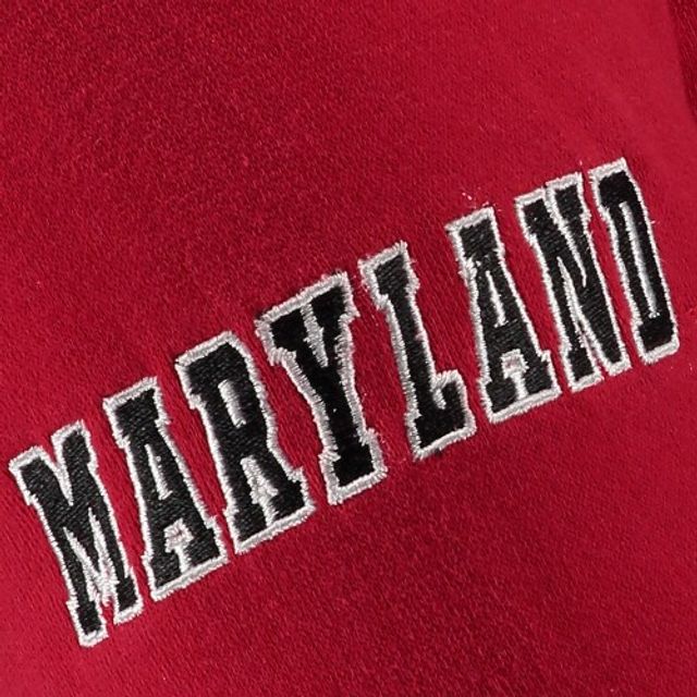 Chandail à capuchon gros logo Maryland Terrapins de stade athlétique pour jeunes