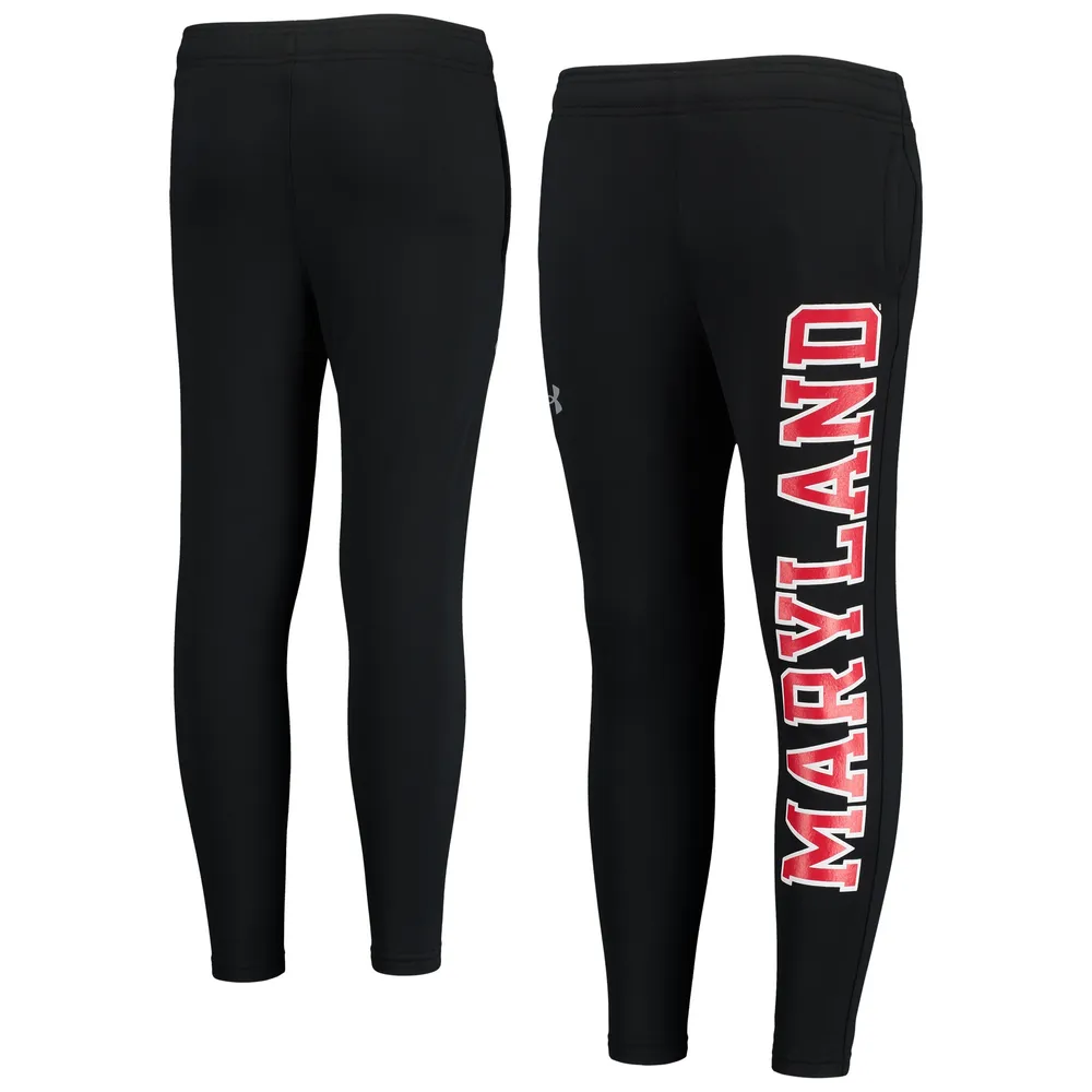 Lids Maryland Terrapins Under Armour Youth Brawler Pants - Black