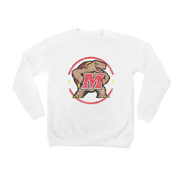 Lids Boston Red Sox Justice Girls Youth Dye Effect Boat Neck Cropped  Sweatshirt - White/Navy