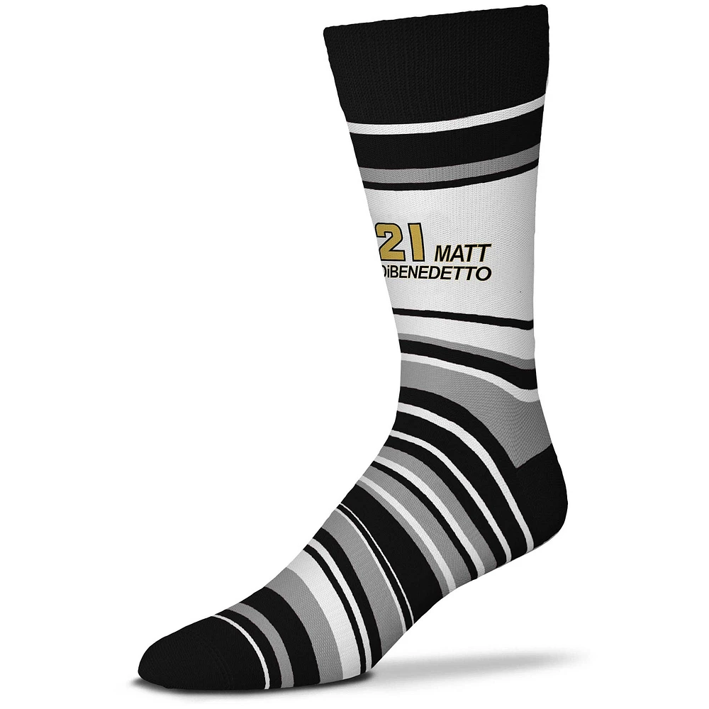 Chaussettes pour pieds nus Matt DiBenedetto Mas Stripe Crew