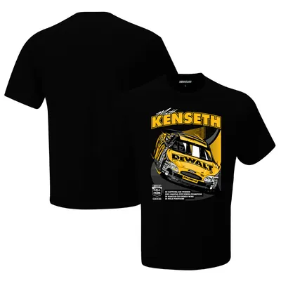 Matt Kenseth Checkered Flag NASCAR Hall of Fame Class 2023 Inductee T-Shirt - Black