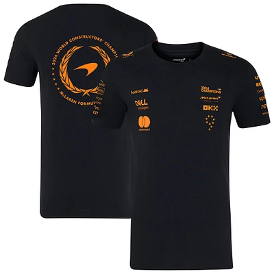 Men's Castore  Black McLaren F1 Team 2024 Constructors Championship T-Shirt