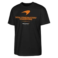 Men's Black McLaren F1 Team 2024 Constructors' Cup Champion T-Shirt