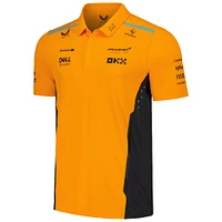 Men's Castore Orange McLaren F1 Team 2024 Polo