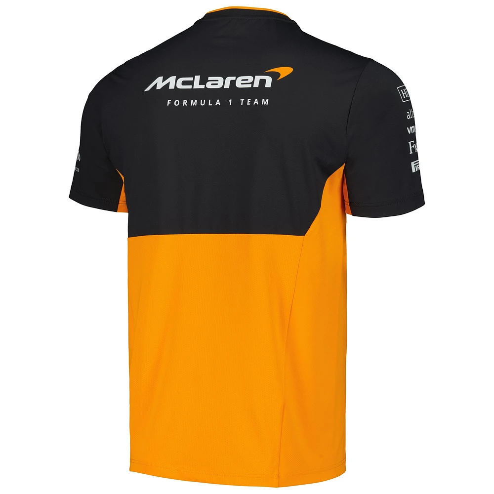 Men's Castore Orange McLaren F1 Team 2024 Set Up T-Shirt