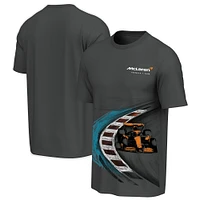 T-shirt anthracite pour homme McLaren F1 Team On The Track