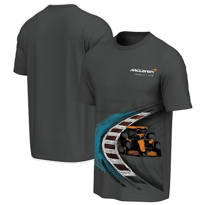 T-shirt anthracite pour homme McLaren F1 Team On The Track