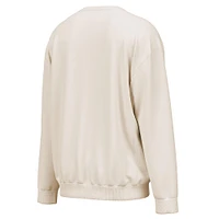 Men's  Cream McLaren F1 Team Drive Fast Washed Pullover Sweatshirt