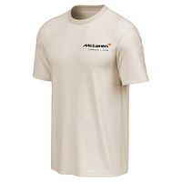 T-shirt pour homme Lando Norris Natural McLaren F1 Team
