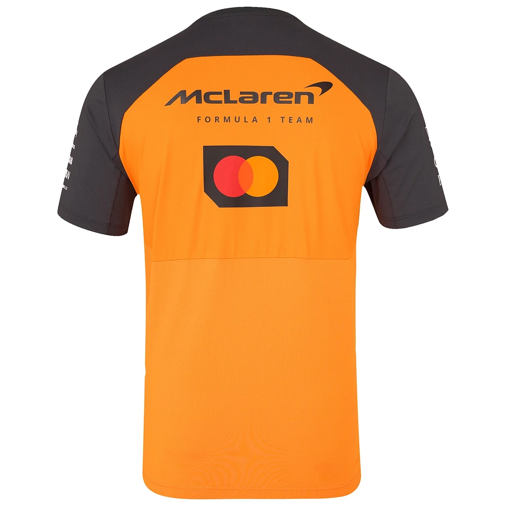 Men's McLaren  Orange/Anthracite F1 Team 2025 Replica Set Up T-Shirt