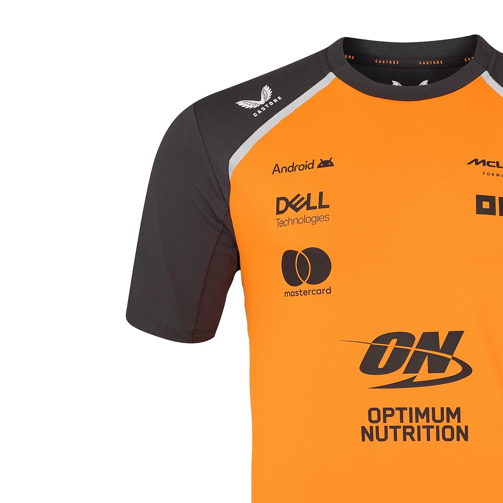Men's McLaren  Orange/Anthracite F1 Team 2025 Replica Set Up T-Shirt