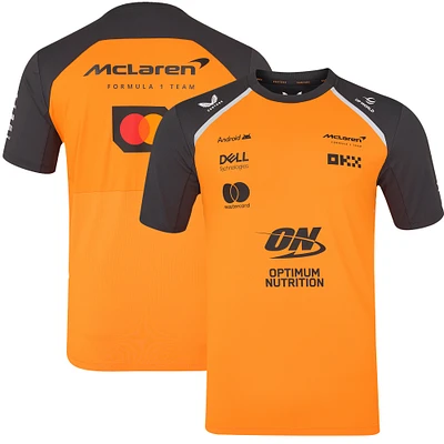 Men's McLaren  Orange/Anthracite F1 Team 2025 Replica Set Up T-Shirt