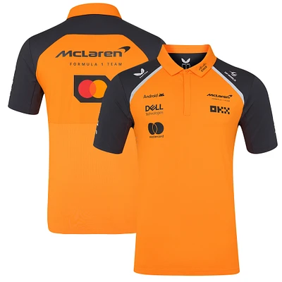 Men's McLaren  Orange/Anthracite F1 Team 2025 Replica Polo