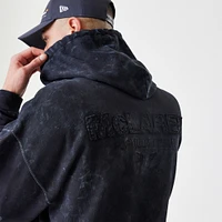 Sweat à capuche zippé noir délavé l'acide McLaren F1 Team New Era pour homme