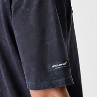 Men's New Era  Black McLaren F1 Team Acid Washed T-Shirt