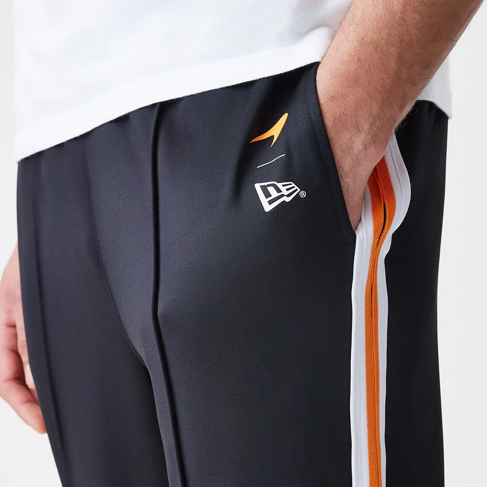 Men's New Era  Black McLaren F1 Team Drawstring Track Pants