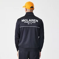 Men's New Era  Black McLaren F1 Team Full-Zip Track Jacket