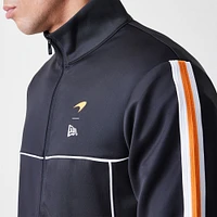 Men's New Era  Black McLaren F1 Team Full-Zip Track Jacket