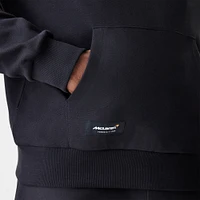 Men's New Era  Black McLaren F1 Team Quarter-Zip Sweatshirt