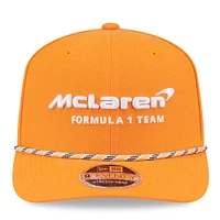 Men's New Era  Orange McLaren F1 Team Multi-Rope 9SEVENTY Stretch-Snap Hat