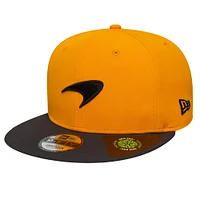 Men's New Era Orange McLaren F1 Team Sustainable 9FIFTY Snapback Hat