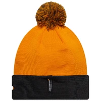 Men's New Era  Orange McLaren F1 Team Sustainable Cuffed Knit Hat with Pom