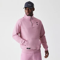 Sweat-shirt zippé McLaren F1 Team rose New Era pour homme