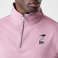Sweat-shirt zippé McLaren F1 Team rose New Era pour homme
