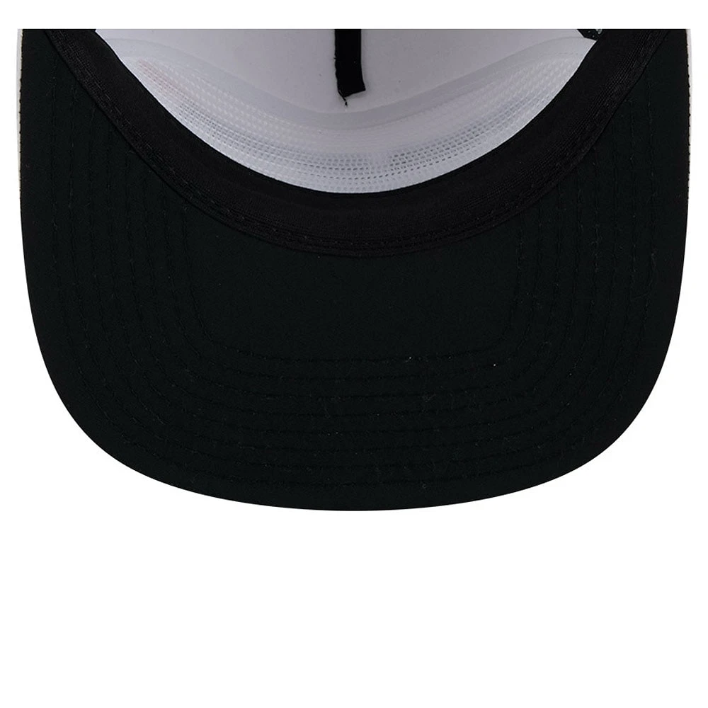Men's New Era White McLaren F1 Team Leisure Featherweight Perforated Rope Golfer Snapback Hat