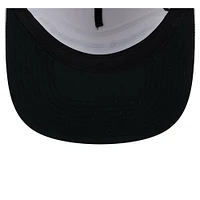 Men's New Era White McLaren F1 Team Leisure Featherweight Perforated Rope Golfer Snapback Hat