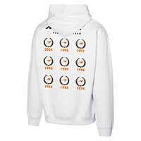 Men's White McLaren F1 Team 2024 Constructors' Cup Champion Podium Pullover Hoodie