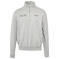 Sweat-shirt MCLAR 120 F1 MIAMI RACE, modèle standard, fermeture éclair 1/4, V120661, SWTMENQZP TU14740-120