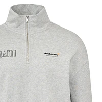 Sweat-shirt MCLAR 120 F1 MIAMI RACE, modèle standard, fermeture éclair 1/4, V120661, SWTMENQZP TU14740-120
