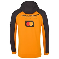 Sweat à capuche unisexe McLaren F1 Team 2025 Replica orange/anthracite