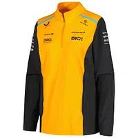 Women's Castore Orange McLaren F1 Team 2024 Quarter-Zip Top