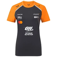 Women's McLaren Anthracite/Orange F1 Team 2025 Replica Set Up T-Shirt