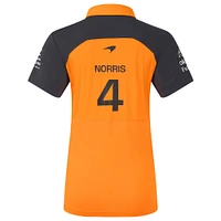 Women's McLaren Lando Norris Orange/Anthracite F1 Team 2025 Replica Driver Polo