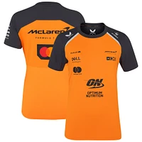 Women's McLaren  Orange/Anthracite F1 Team 2025 Replica Set Up T-Shirt