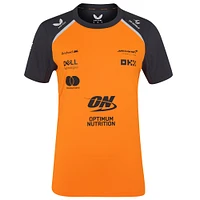 Women's McLaren  Orange/Anthracite F1 Team 2025 Replica Set Up T-Shirt
