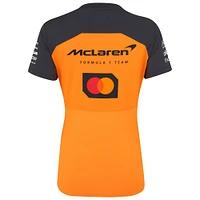 Women's McLaren  Orange/Anthracite F1 Team 2025 Replica Set Up T-Shirt