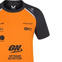 Women's McLaren  Orange/Anthracite F1 Team 2025 Replica Set Up T-Shirt