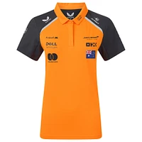 Women's McLaren Oscar Piastri Orange/Anthracite F1 Team 2025 Replica Driver Polo