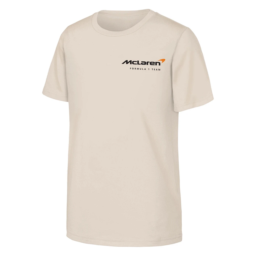 Youth Lando Norris Natural McLaren F1 Team LN4 OG T-Shirt