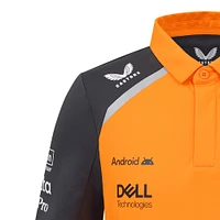 Youth McLaren Lando Norris Orange/Anthracite F1 Team 2025 Replica Driver Polo