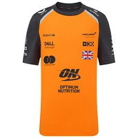 T-shirt pour jeune McLaren F1 Team 2025 Replica Set Up Orange/Anthracite Lando Norris