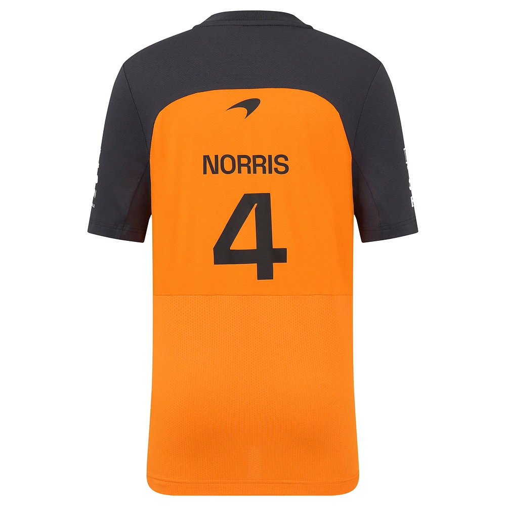 T-shirt pour jeune McLaren F1 Team 2025 Replica Set Up Orange/Anthracite Lando Norris